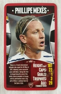 2011 Top Trumps European Football Stars Phillipe Mexes - Bild 1 von 2
