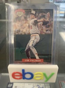 Jim Palmer HOF 1994 Nabisco All Star Legends With COA  Autograph Auto Card