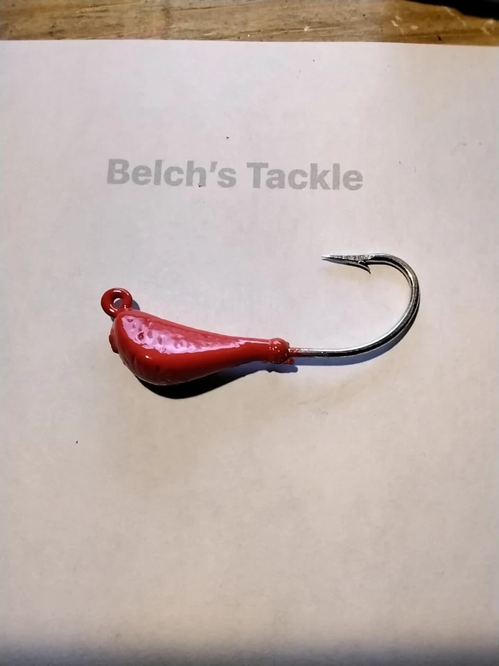 Jig Heads,saltwater and freshwater lures Baits,jig heads,Flounder,striper,taug - Image 1 of 2