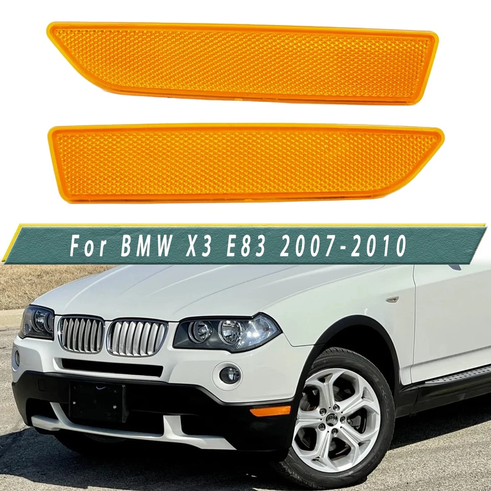 Luz reflectora de parachoques delantero izquierda+derecha BMW X3 E83 2007-2010 Foto 1 de 4