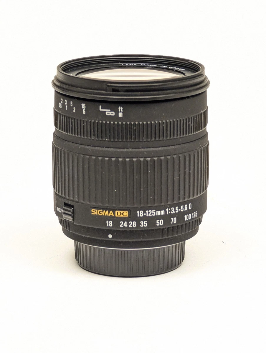 Sigma 18-125mm Focal Camera Lenses for sale - eBay