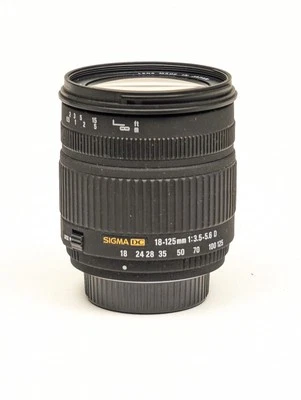 Sigma DC 18-125mm f3.5-5.6 D Lens For Nikon AF - Image 1 of 4