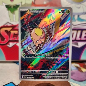 Toedscool 201/198 Illustration Rare - Scarlet & Violet - Pokemon TCG -SHIPS FAST - Picture 1 of 2