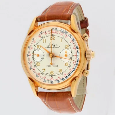 Cronógrafo móvil Dubey Schaldenbrand Index Split Seconds Rattrapante caja de 38 mm Foto 1 de 4