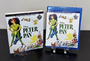 Disney Movie Club Exclusive Peter Pan 70th Anniversary Blu-ray W/Slipcover New - Bild 1 von 6