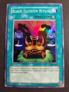 Yugioh TCG Black Illusion Ritual SRL-051 Super Rare Vintage - Picture 1 of 2