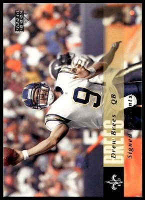 2006 UPPER DECK DREW BREES 120 MINT FOOTBALL NEW ORLEANS SAINTS - Image 1 of 2