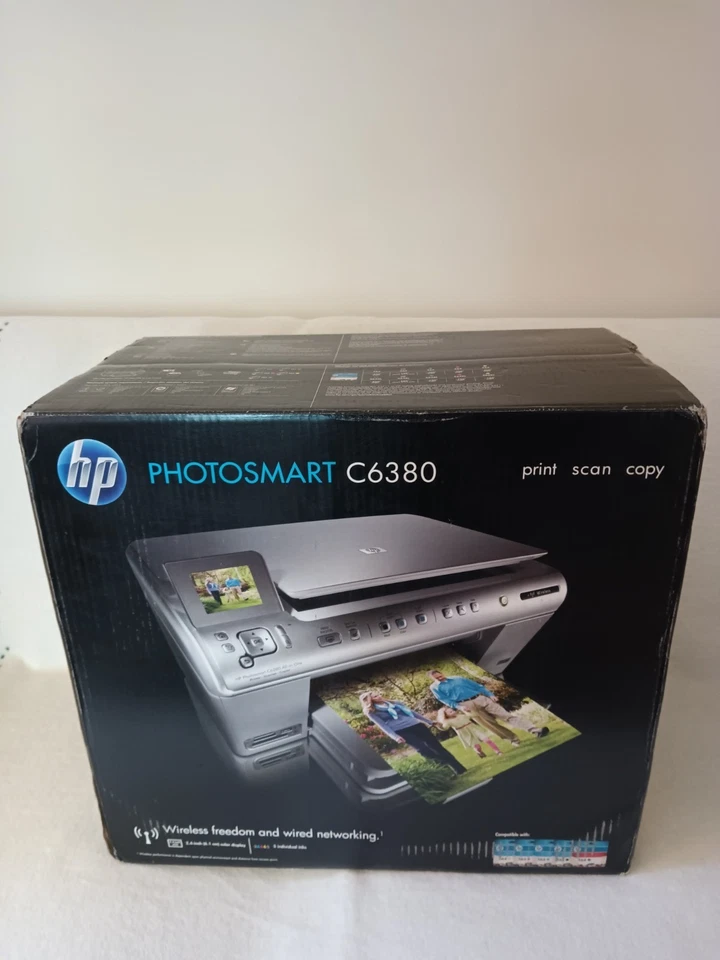 HP Photosmart C6380 All-In-One Inkjet Printer - BRAND NEW - Image 1 of 4