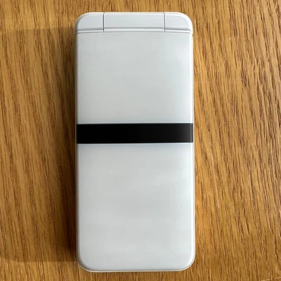 KYOCERA KY-42C White DIGNO KEITAI Red 8GB ANDROID FLIP PHONE docomo 二手 — 第 1/4 张图片