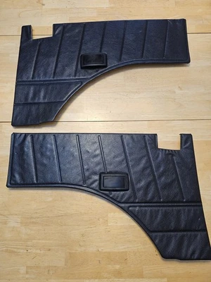89-98 Geo Tracker Suzuki Sidekick 2 DR tapa blanda lateral juego de panel de asiento negro Foto 1 de 4