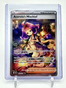 Acerolas Unfug Illustration Rare 183/132 Pokemon TCG - Bild 1 von 7