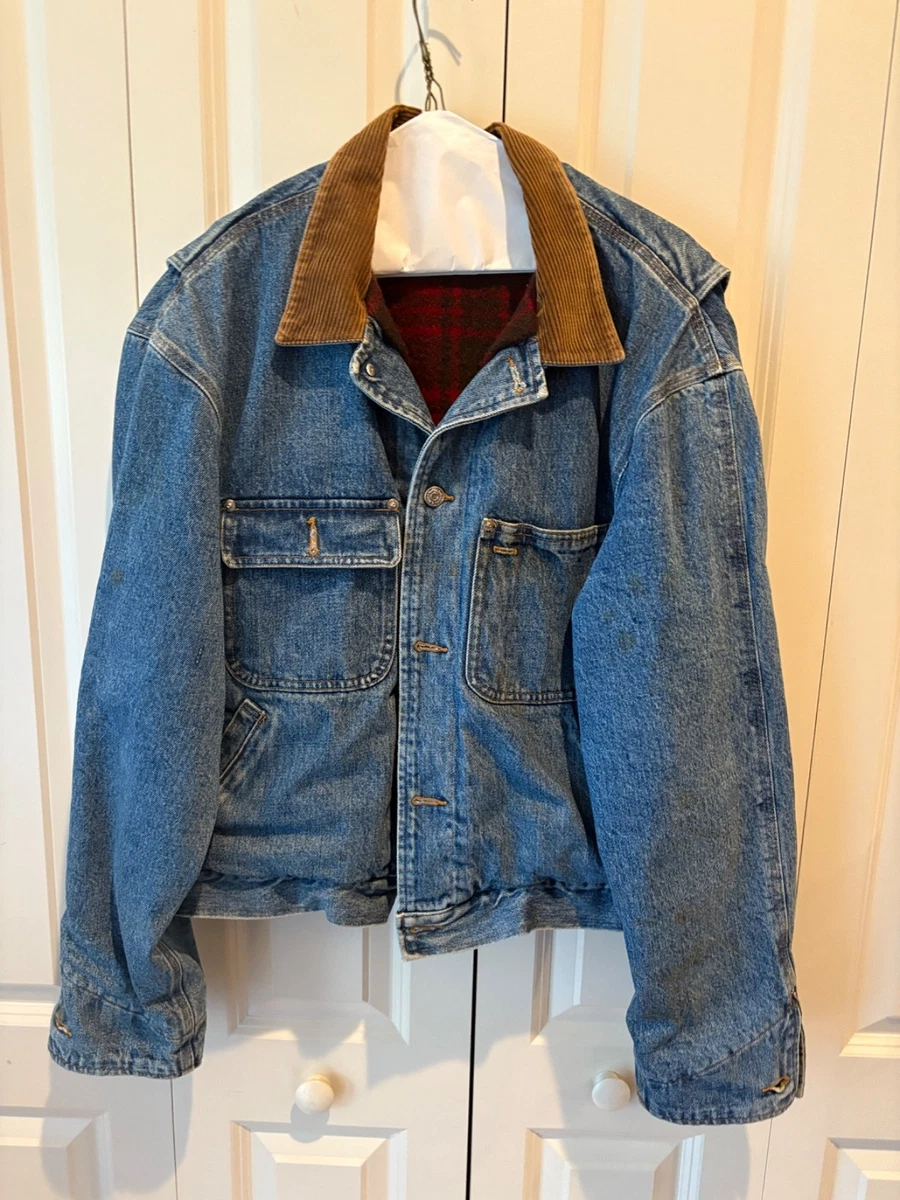 Vintage Polo Ralph Lauren Blue Jacket Indiana Men's Coats