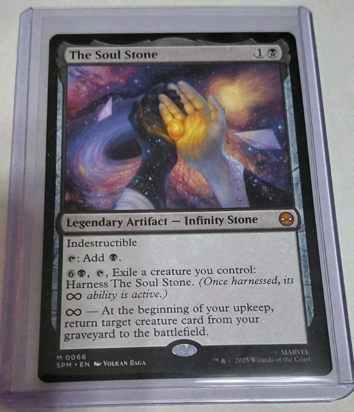 The Soul Stone Marvel's Spider-Man Magic The Gathering non-foil - Image 1 of 2
