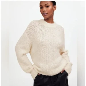 Suéter Madewell Mezcla Lana Alpaca Bouclé Tejido Gran Tamaño Nuevo Talla M - Imagen 1 de 9