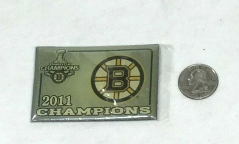 2011 Stanley Cup Champions Boston Bruins Flat Logo Trophy Magnet FREESHIP Cover