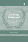 UN Peace Operations Lessons from Haiti, 1994-2016 by Eirin Mobekk 9780367861544