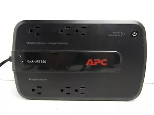 APC BE350G Back UPS 350, 350VA 200W, 6 Outlet Surge Protection - NO BATTERY - Picture 1 of 5