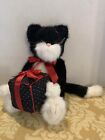 Nwt Boyds Plush #904491 Holly D. Herekitty  12" New  Jointed Black Cat Present