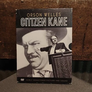 Warner Bros Citizen Kane Orson Welles DVD Standard Originalformat 2 Disk *geöffnet - Bild 1 von 23