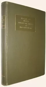 Albrecht BETHE. Allgemeine Anatomie und Physiologie des Nervensystems 1903 - Imagen 1 de 1