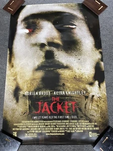 The Jacket Horror Borderless Movie Poster 2005 27x40 Adrien Brody - Picture 1 of 3