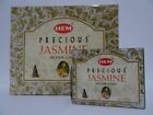 Precious Jasmine ~ Incense Cones  Full Box - 12 Packs x 10 Cones  HEM  Total 120