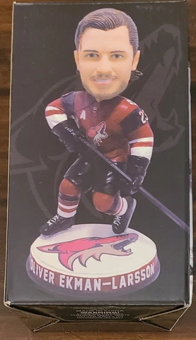 Arizona Coyotes Oliver Ekman-Larsson Promo Collectible Bobblehead Cover