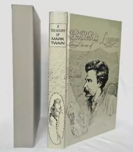 The Folio Society London A Treasury of Mark Twain 1999 Roy Blount Jr Rod Waters - Picture 1 of 5