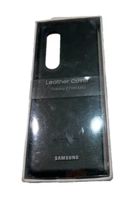 Genuine Samsung Leather Cover for Galaxy Z Fold3 5G - Green EF-VF926 NEW - Zdjęcie 1 z 3