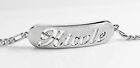 Bracelet With Name "Nicole" - 18K White Gold Plated | Christmas Gifts For Her