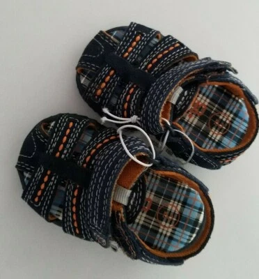 Sandalias deportivas Infantil Niño Marca Circo Azul Marino Blanco Naranja Estilo Albin Punta Cerrada 2 Foto 1 de 4