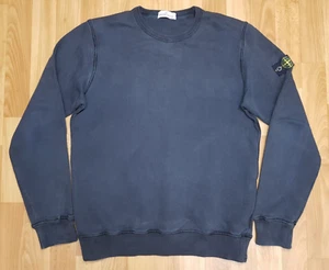 Original Stone Island Junior sweatshirt, black, size M, size 14/170. Used sweats - Picture 1 of 10