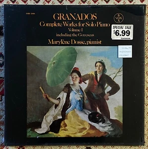 GRANADOS - COMPLETE PIANO WORKS VOL.1 3-LP BOX SET NEW SEALED DOSSE VOX BOX - Imagen 1 de 4