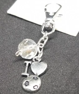 Football Keyring / bag charm. Womens Super League bag rucksack Charm. Lionesses. - Picture 1 of 3