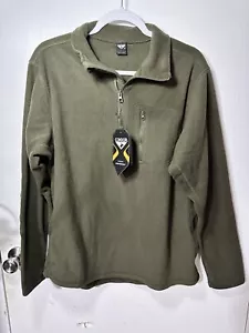 Condor 607 Tactical Pocketed Quarter Zip Fleece Pullover Fleece Jacket Sweater L - Picture 1 of 11