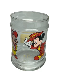 Vintage Disney Mickey & Minnie Victorian Dressed 4" Drinking Glass - Bild 1 von 5