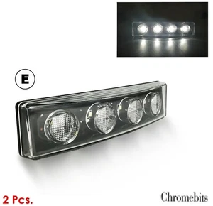 2x Luz LED Visera Blanca para Camión Scania Serie 4/R Volvo DAF Hombre Renault 24v - Imagen 1 de 6
