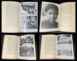 1940s Vintage Travel Book 1st Edition BURMA India CHINA Nepal PHOTOS illustrated - Picture 1 of 12