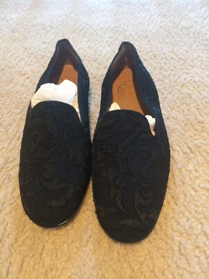 Mocasines florales negros Stubbs Wootton para hombre 13 Foto 1 de 3