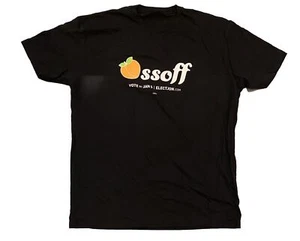 Official Jon Ossoff Georgia 2021 U.S. Senate Run Off Campaign Men's XL T-Shirt - Picture 1 of 6