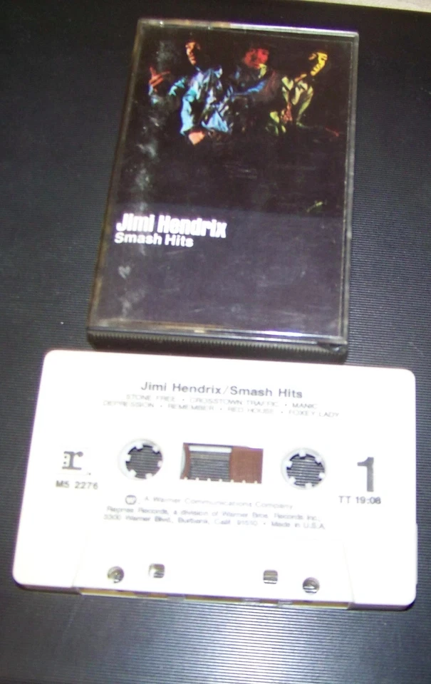 jimmy hendrix/ smash hits/ cassette tape - Image 1 of 1