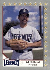 1990 Pacific Senior League #113 Al Holland - St. Lucie Legends