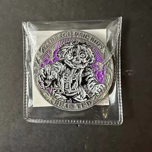 Antique Nickel plated David Gross GPK Dead Ted Moon Coin Garbage Pail Kids - Picture 1 of 1