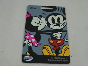 Disney American Tourister Gepäckanhänger Mickey Mouse Minnie Maus Küssen NEU - Bild 1 von 8