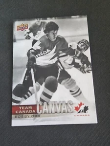 2017-18 UD TEAM CANADA BOBBY ORR TCC-36 CANVAS CANADIAN TIRE - Picture 1 of 2
