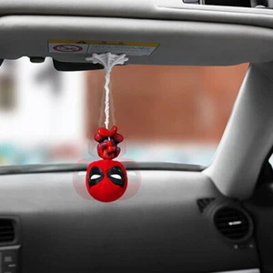 Figura de acción cabeza bobble Spider-Man versión Q accesorio de decoración de coche H - Imagen 1 de 6