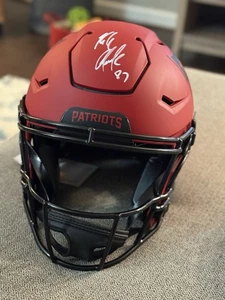 Rob Gronkowski Signed New England Patriots Speedflex Full Authentic Radtke - Picture 1 of 9