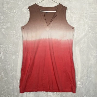 Jersey de natación Lands' End para mujer sin mangas de algodón talla XL rosas tie-dye Foto 1 de 4