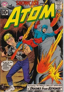 🔑 SHOWCASE #35 VG+/VF- 2nd Silver-Age ATOM & Jean Loring Kane Anderson - Picture 1 of 7
