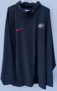 Chaqueta con Capucha Nike Georgia Bulldogs Coach Media Cremallera Negra 3X Nueva Sin Etiquetas Precio de venta sugerido por el fabricante $90 - Imagen 1 de 10